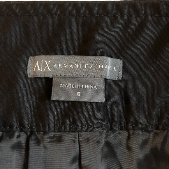 Black Armani Exchange Skirt - Picture 2 of 4